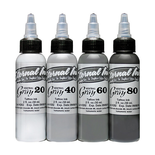 Набор краски Eternal Neutral Gray Ink Set  1/2 унции - 15 мл.