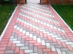 Укладка тротуарной плитки