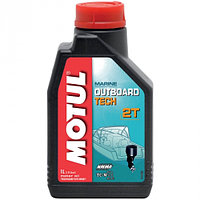 Масло для 2-х тактного лодочного мотора Motul Outboard Tech 2T 1L