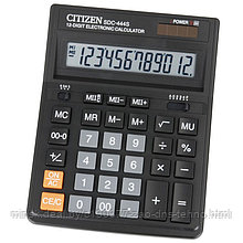 Калькулятор бухгалтерский 12 разрядный CITIZEN SDC 444