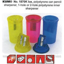 Точилка для карандашей KUM с контейнером, 1-отверстие, пластик.