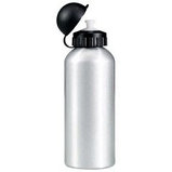 Спортивная металлическая бутылка для воды.  Объем 600 мл. Для нанесения логотипа, фото 4