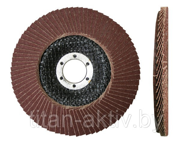 Круг лепестковый 150х22мм А36 плоск. КЛТ1 LUGAABRASIV