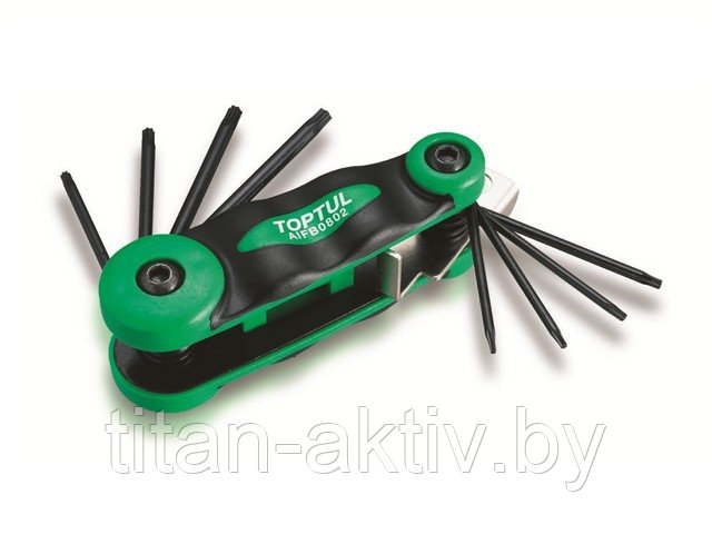 Набор ключей Torx T6-T25 8шт TOPTUL