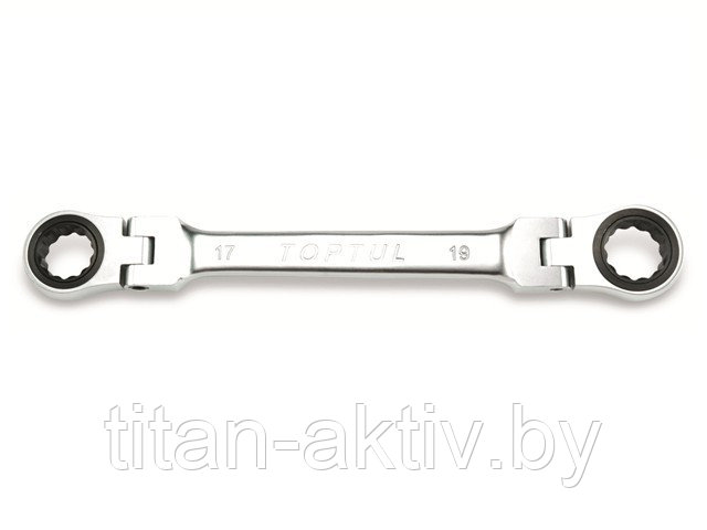 Ключ накидной 16х18мм с поворотными трещотками TOPTUL - фото 1 - id-p59065735