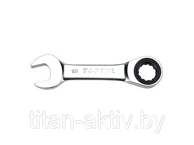 Ключ комбинированный 8мм с трещоткой MINI TOPTUL (AOAB0808)