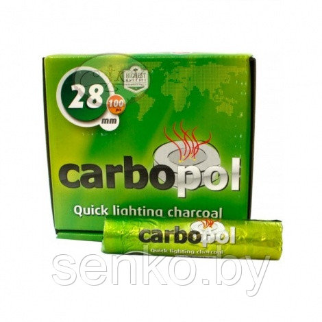 Древесный уголь Carbopol 28мм
