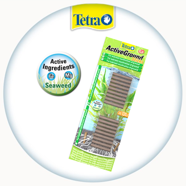 Tetra ActiveGround Sticks 2 х 9 шт., удобрение для растений - фото 1 - id-p59185255