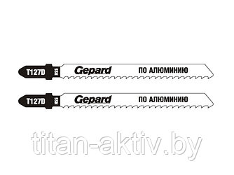 Пилка лобз. по алюминию T127D (2 шт.) GEPARD