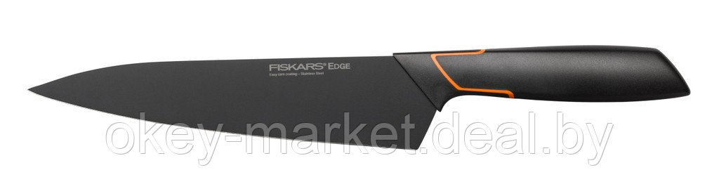 Набор ножей 5 шт. с деревянным черным блоком Edge Fiskars - фото 6 - id-p59210803