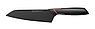 Набор ножей 5 шт. с деревянным черным блоком Edge Fiskars, фото 3