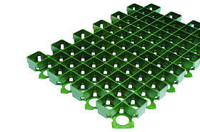 Газонная решетка пластиковая зеленая