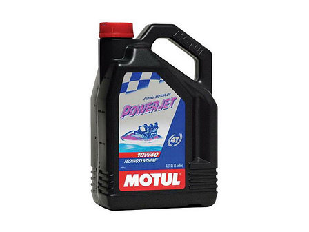 Масло моторное для гидроциклов 4-х тактное Motul POWERJET 4T 10W40 4л., фото 2