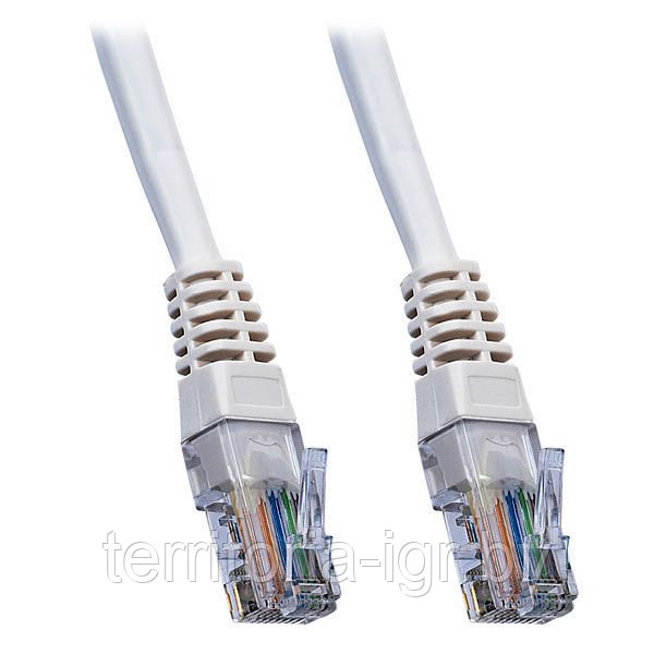 Патчкорд UTP кат.5е RJ-45 вилка RJ-45 вилка 2м P6003 Perfeo - фото 1 - id-p59227871