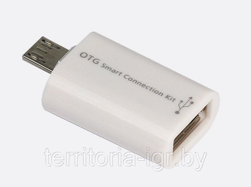 Универсальный OTG адаптер Smartbuy SBOTG SBR-OTG-W - фото 1 - id-p59228502