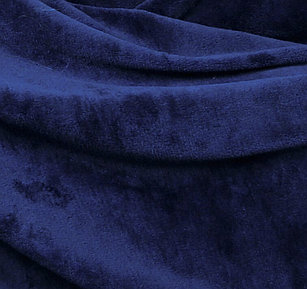 Ультра мягкий классический плед Sleepy синий