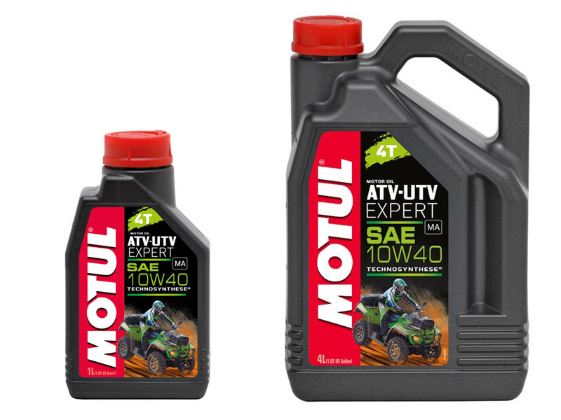 Масло для квадроциклов Motul ATV-UTV EXPERT 4T 10W40 1L