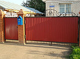 Ворота металлические №08, фото 2