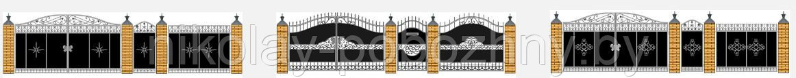 Ворота, калитки, заборы кованые - фото 8 - id-p61446534