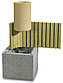 Керамический дымоход Schiedel UNI (Rondo plus) d 250 - 6 м.п. тройник 45°, фото 2