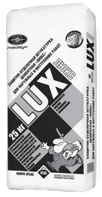 Цементная штукатурка для внутренних и наружных работ Тайфун LUX (ЛЮКС), 25 кг, фото 2