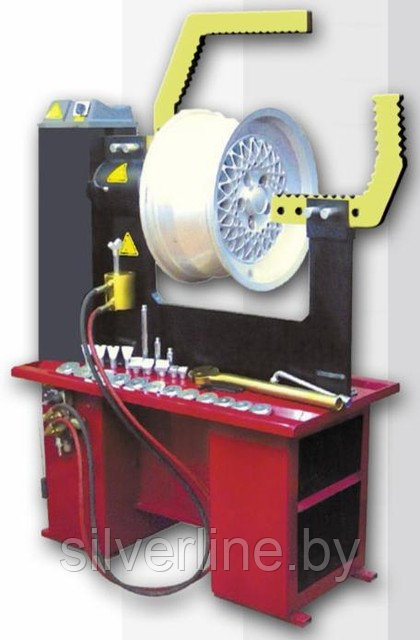 Стенд для правки литых и стальных дисков KÖNIG 58 00 (10"-24" с большой рамой) ИТАЛИЯ-ТУРЦИЯ