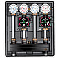 Универсальный насосно-смесительный модуль Meibes Kombimix до 40 кВт 2 x UK- UPSO 15-65, фото 2