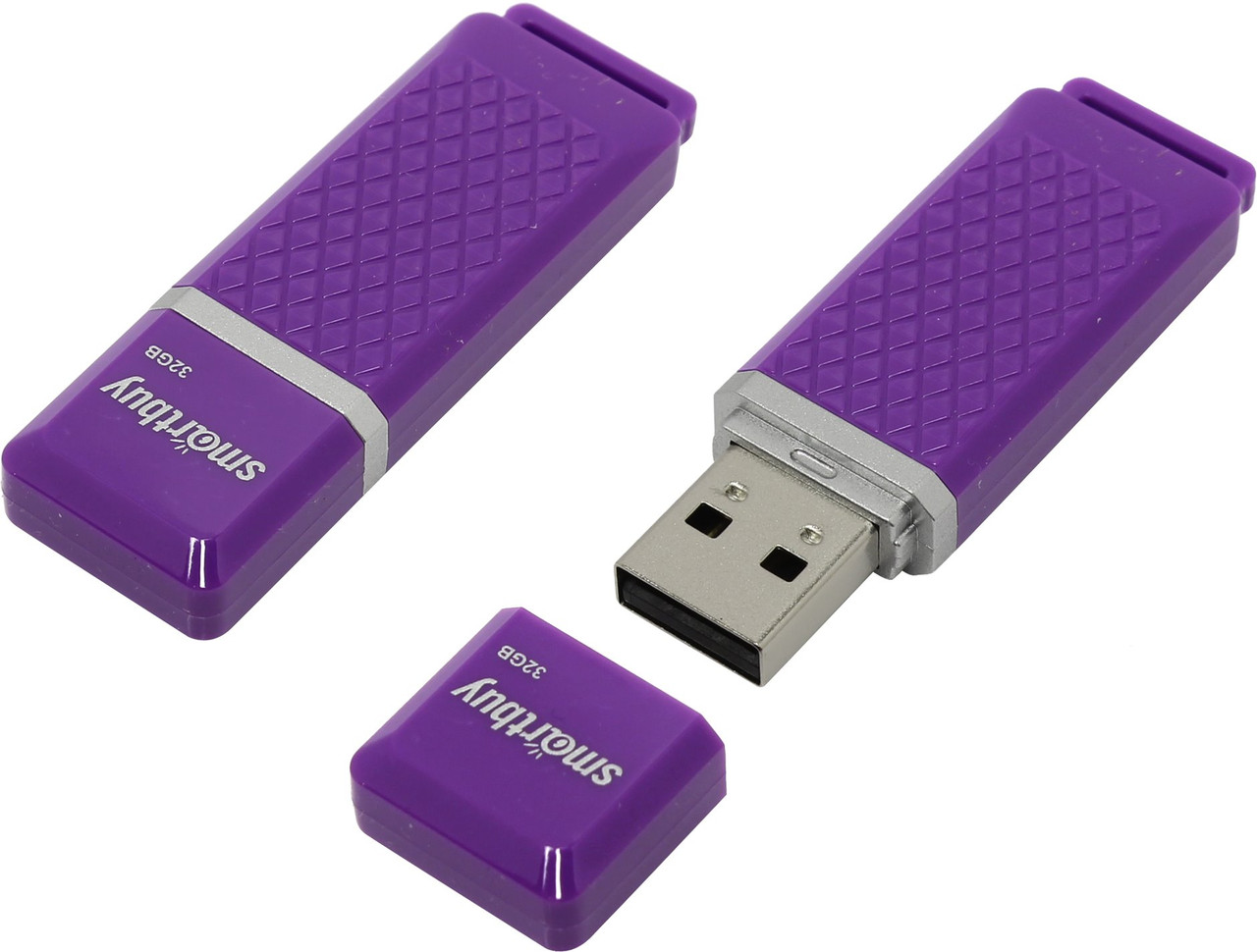 USB флеш-диск SmartBuy 16GB Quartz series Violet (SB16GBQZ-V) - фото 1 - id-p59257923