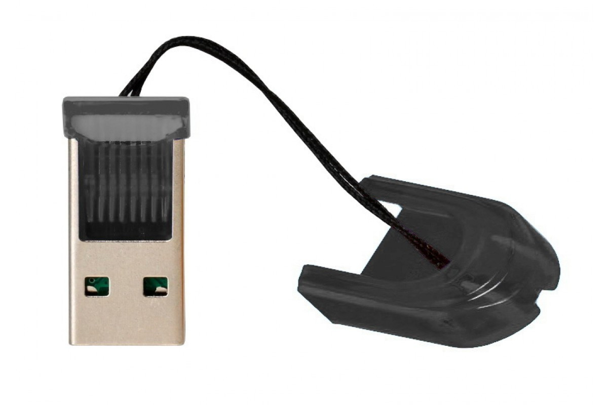 Картридер MicroSD Smartbuy, черный (SBR-710-K) - фото 1 - id-p59257979