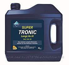 Aral Super Tronic LongLife III SAE 5W-30 (4л), № Aral STL III 5W-30 (4л)