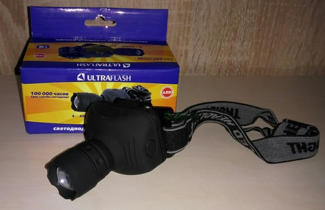 Светодиодный налобный фонарь Ultraflash LED 5354