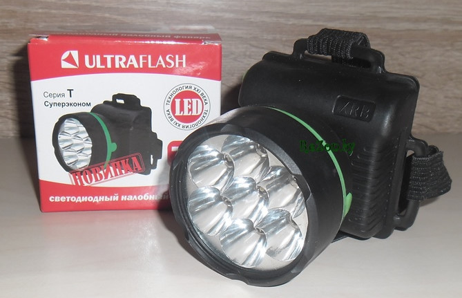 Светодиодный налобный фонарь Ultraflash 909LED7