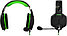 Игровая проводная гарнитура SmartBuy Viper Green с велюровыми амбушюрами, фото 2