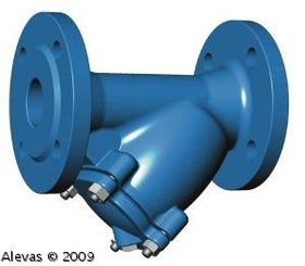 Фильтр осадочный фланцевый чугунный диаметром от 50 до 500 мм