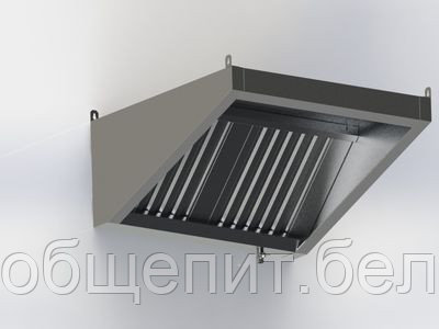 Вытяжной зонт "козырек" 1100х700х450 мм