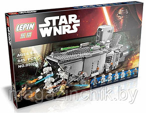 Конструктор Звездные войны Lepin 05003 Транспорт Первого Ордена, 845 дет., аналог Lego Star Wars 75103