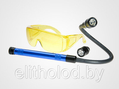 Фонарик регулируемый + защитные очки Errecom Flexible Bright Torch