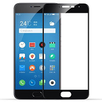 Защитное стекло Aiwo Full Screen Cover 0.33 mm Black для Meizu M3 Mini\ M3s