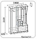 Прихожая  Престиж 1,4 левая и правая, с рисунком, фото 2