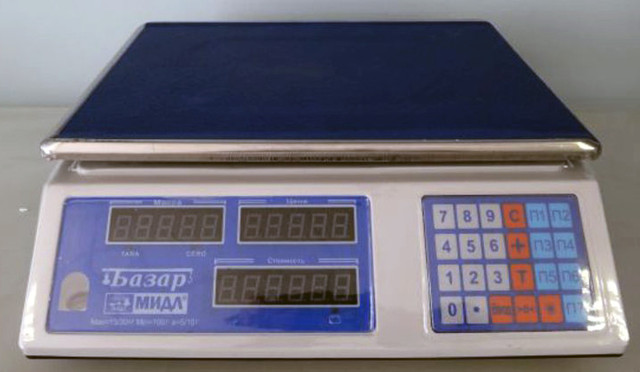 Весы торговые электронные МТ-30МДА