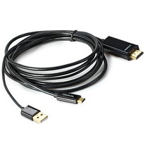 Кабель HDMI - microUSB (MHL), чёрный, 1,8 м