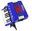 Музыкальный инструмент Аккордеон большой 6501​ (цвет синий, красный, черный), фото 2