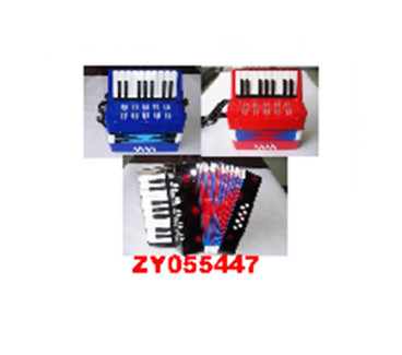 Музыкальный инструмент Аккордеон большой 6501 (цвет синий, красный, черный) - фото 10 - id-p59672730