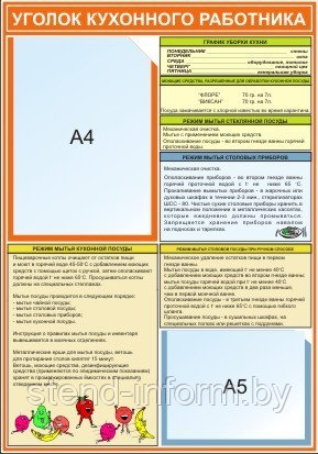 Стенд "Уголок кладовщика" р-р 50*70 см с карманом А4 и А5 - фото 1 - id-p2378639