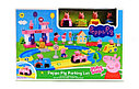 Игровой набор Свинка Пеппа Автодорога Peppa Pig, 4 фигурки на машинках, xz-366, фото 2