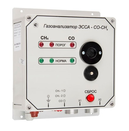 Стационарный газоанализатор  ЭССА-СО-СН4 исполнение мб