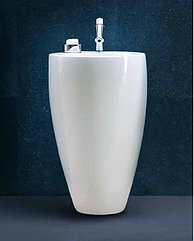 УМЫВАЛЬНИК LAUFEN ALESSI ONE  53X53 С ПЬЕДЕСТАЛОМ, ПОКРЫТИЕ LCC