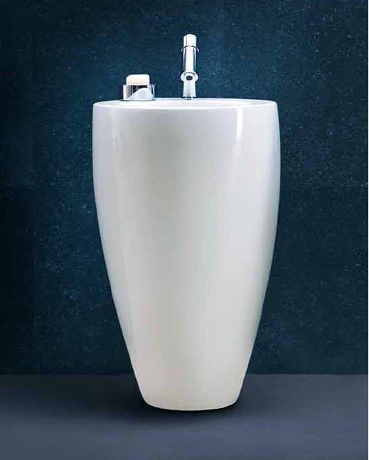 УМЫВАЛЬНИК LAUFEN ALESSI ONE 53X53 С ПЬЕДЕСТАЛОМ, ПОКРЫТИЕ LCC - фото 1 - id-p59681387