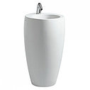 УМЫВАЛЬНИК LAUFEN ALESSI ONE  53X53 С ПЬЕДЕСТАЛОМ, ПОКРЫТИЕ LCC, фото 4