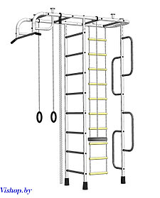 Детский спортивный комплекс Пионер-3М ПВХ белый